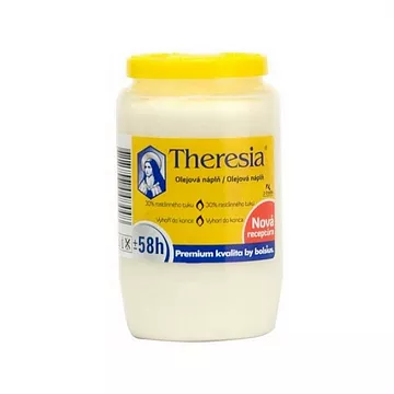 Svíčka Theresia bílá - Dekorace - Triquetra