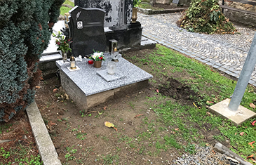 Urna - Pravidelná péče o hroby - Triquetra
